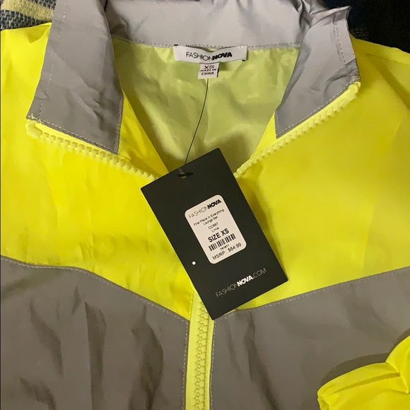 Fashion nova neon lime lounge set! - Picture 3 of 13